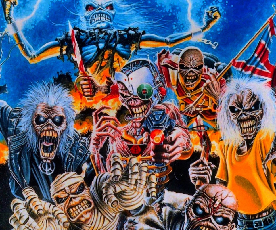 Sfondi Iron Maiden 960x800