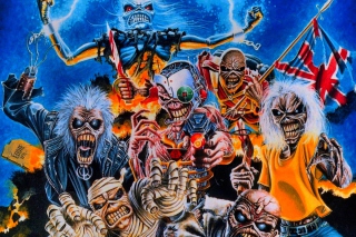 Iron Maiden - Obrázkek zdarma pro 720x320