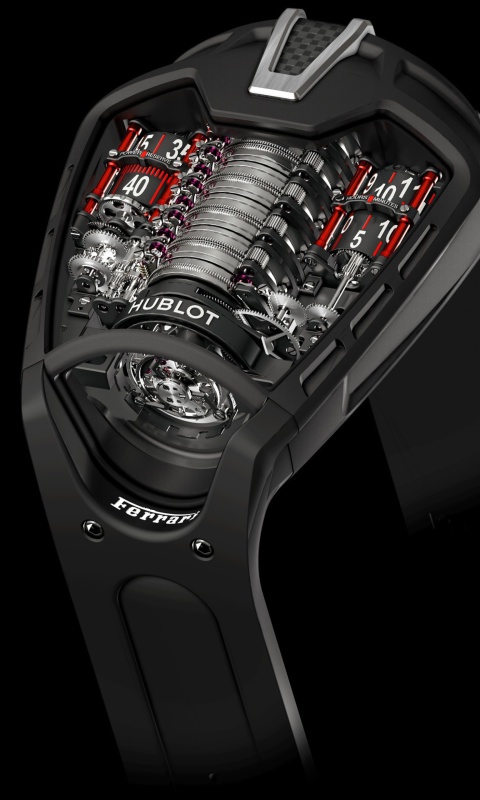 Fondo de pantalla Hublot - Swiss Luxury Watches & Chronograph 480x800