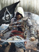 Assassins Creed 4 Black Flag Game wallpaper 132x176