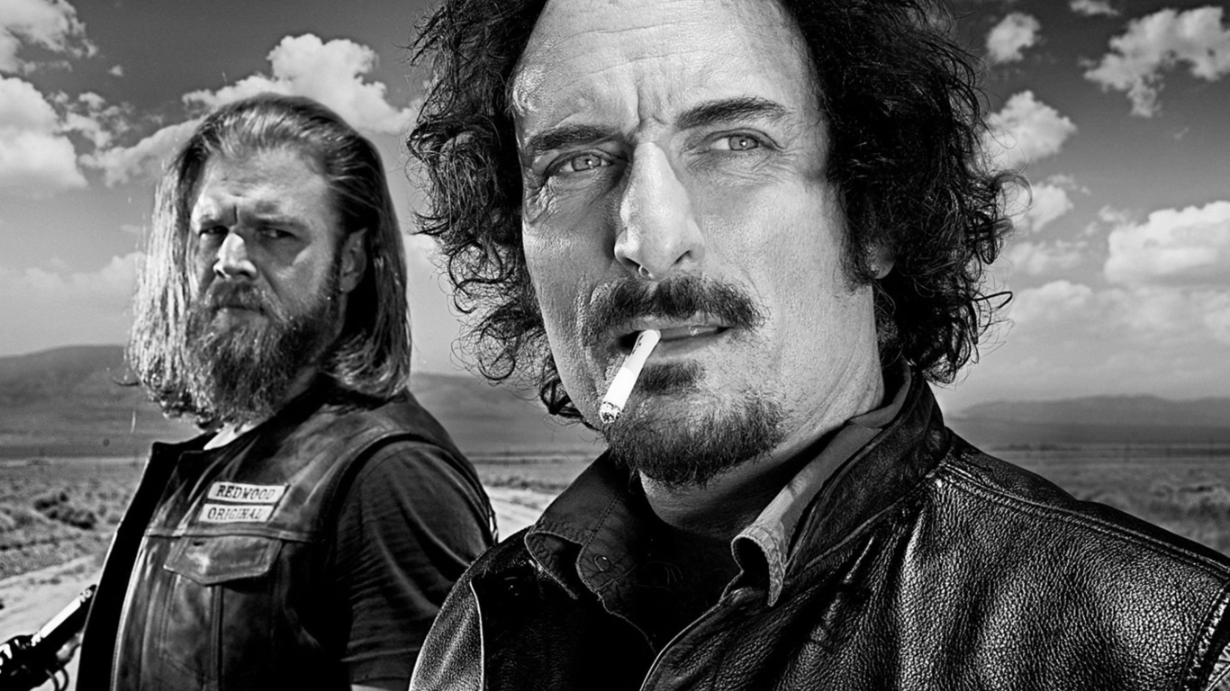 Screenshot №1 pro téma Opie and Tig in Sons of Anarchy 1366x768