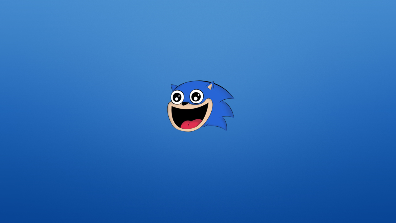 Das Sonic The Hedgehog Wallpaper 1366x768