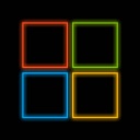 Sfondi OS Windows 10 Neon 128x128