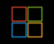 OS Windows 10 Neon wallpaper 176x144