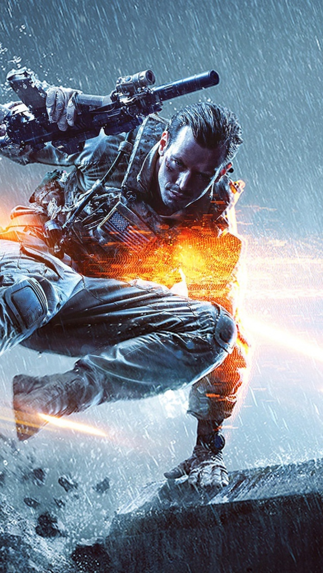 Battlefield 4 2013 wallpaper 640x1136