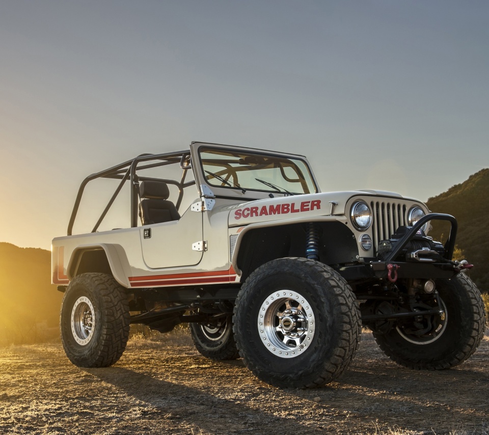 Das Classic Jeep Cj8 Scrambler Wallpaper 960x854