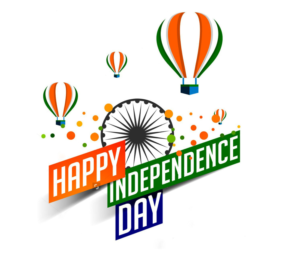 Sfondi Happy Independence Day of India 2016, 2017 960x854