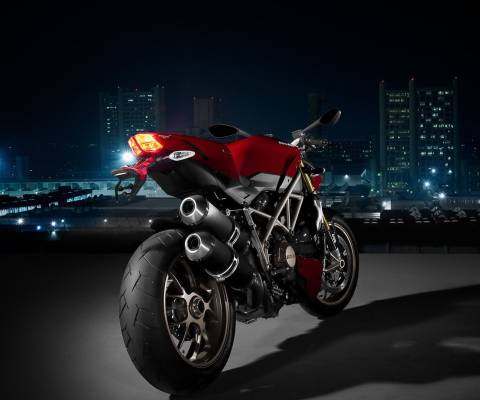 Fondo de pantalla Ducati Streetfighter 480x400