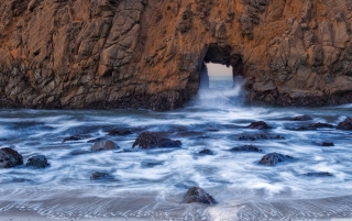 Pfeiffer Beach - Obrázkek zdarma pro Samsung Galaxy Nexus