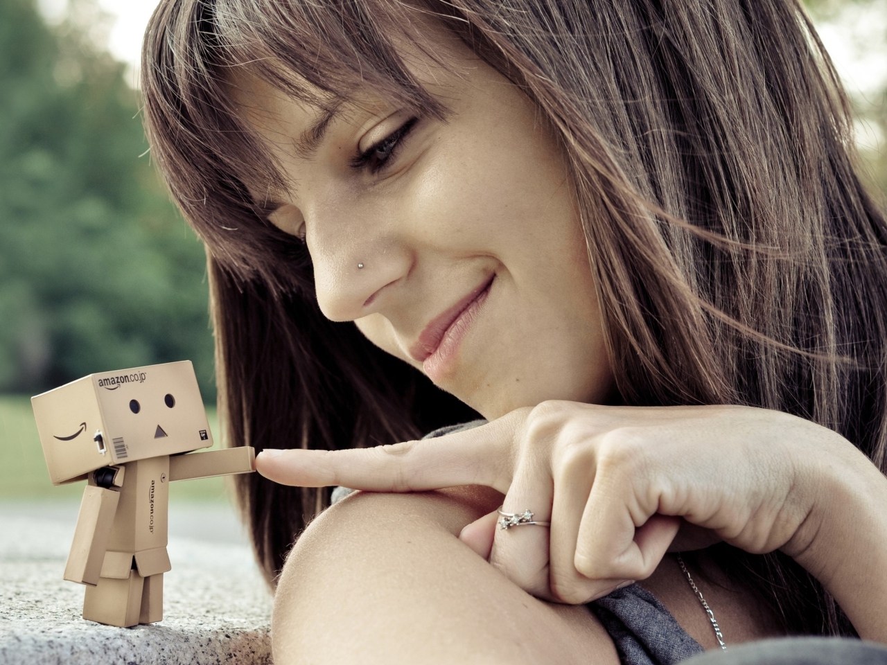 Das Hello Danbo Wallpaper 1280x960