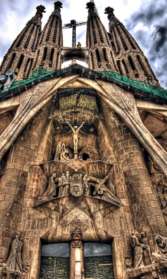 Screenshot №1 pro téma Sagrada Familia - Barcelona 240x400