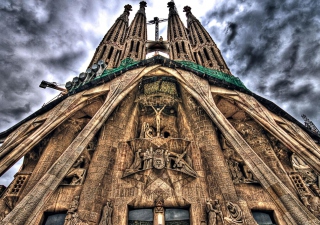 Sagrada Familia - Barcelona - Obrázkek zdarma pro 1920x1200