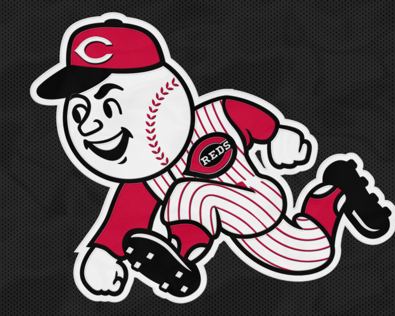 Обои Cincinnati Reds Baseball team 1280x1024