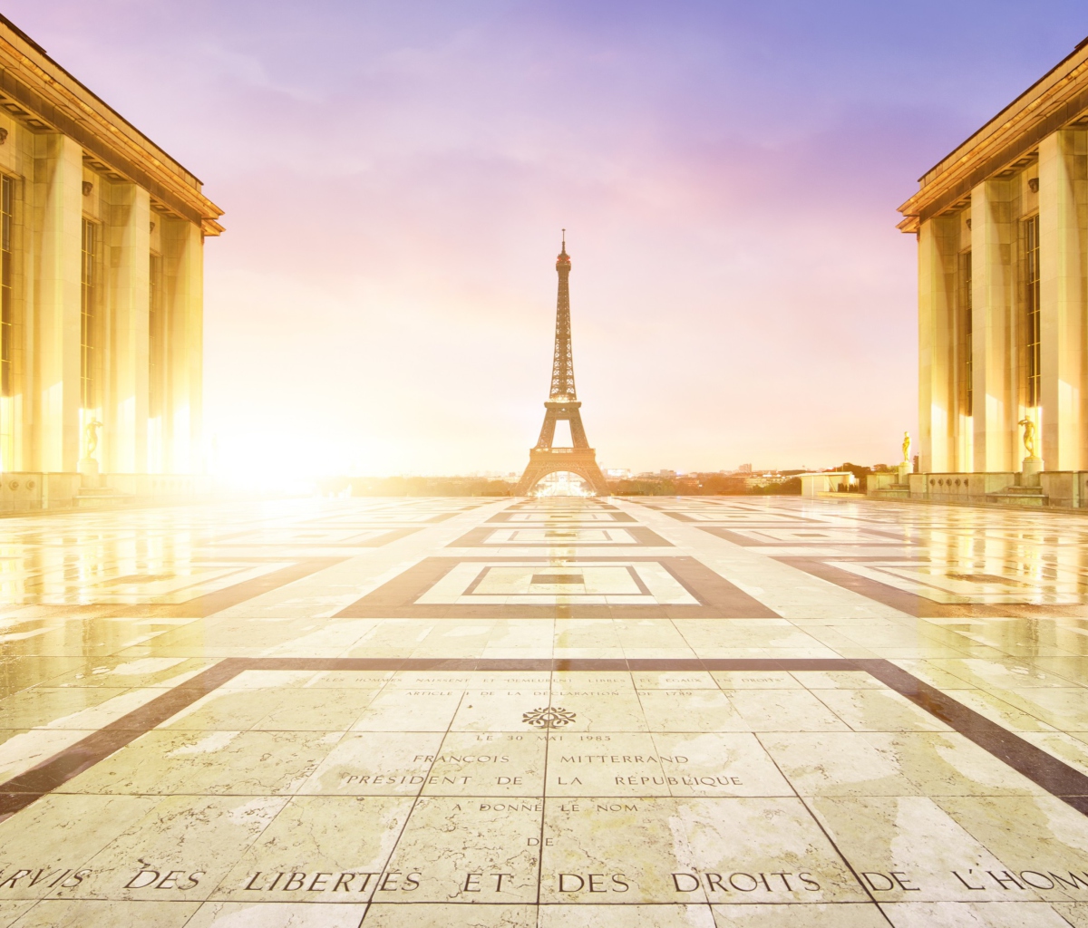 Das Paris - Palais De Chaillot Wallpaper 1200x1024