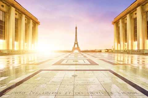 Paris - Palais De Chaillot wallpaper 480x320