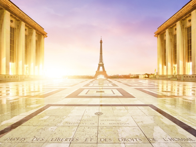 Paris - Palais De Chaillot wallpaper 640x480