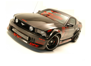 Ford Mustang Custom Tuning - Obrázkek zdarma pro 1400x1050