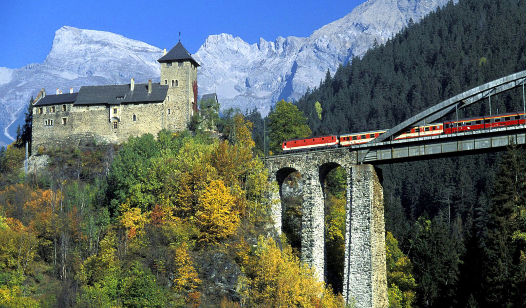 Austrian Castle and Train screenshot #1 1024x600