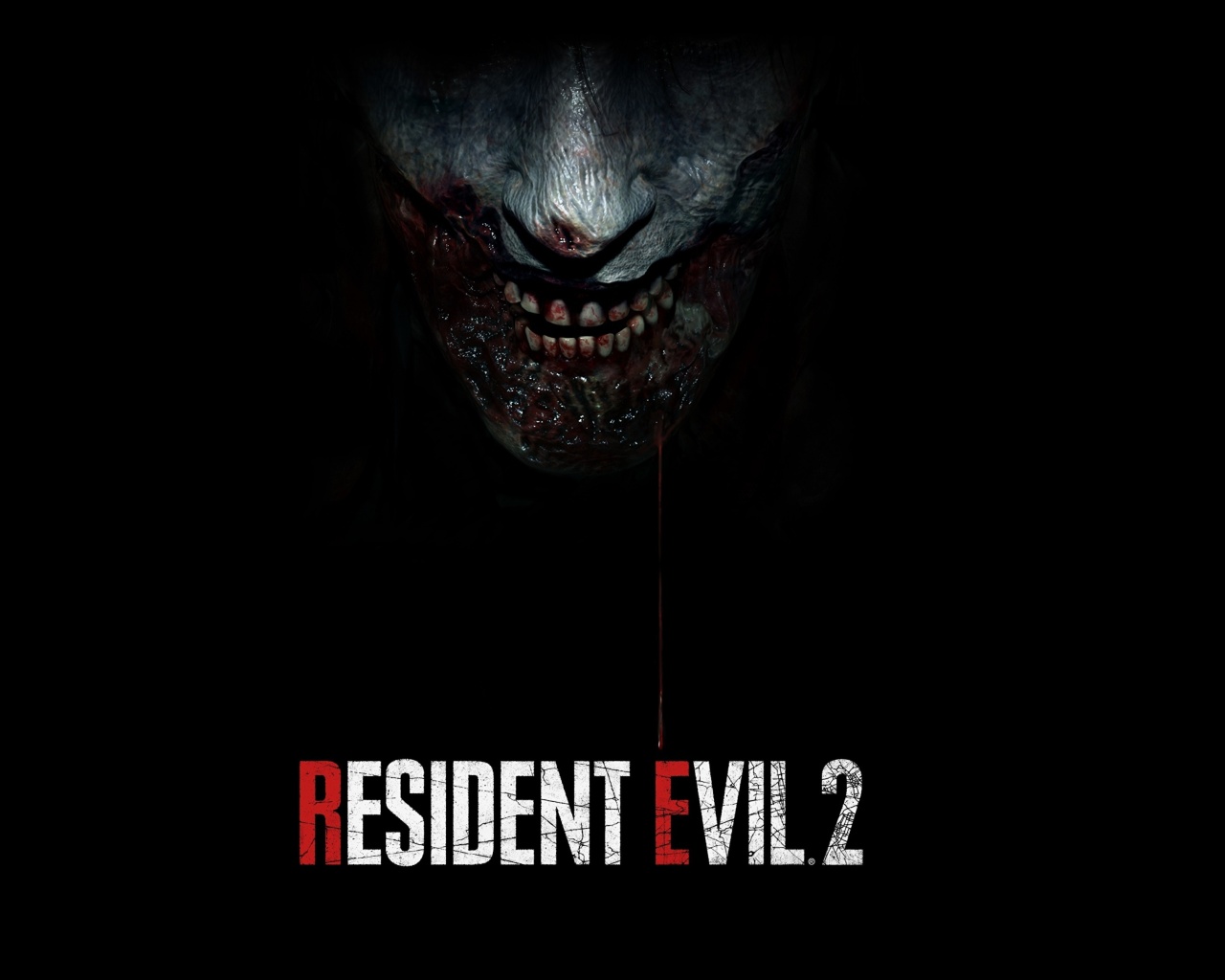 Das Resident Evil 2 2019 Zombie Emblem Wallpaper 1280x1024