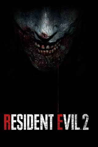 Resident Evil 2 2019 Zombie Emblem wallpaper 320x480