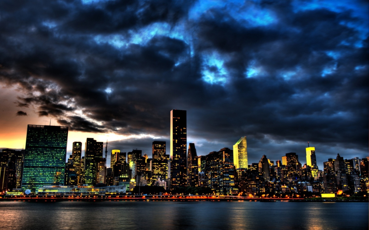 New York Skyline screenshot #1 1280x800