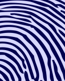 Das Zebra Pattern Wallpaper 128x160