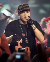 Das Eminem Live Concert Wallpaper 176x220
