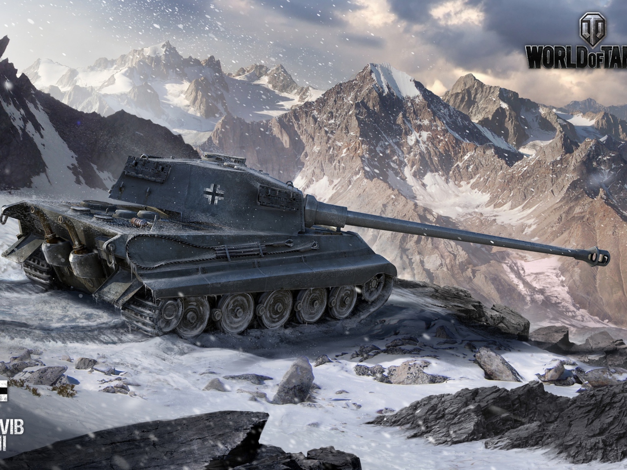 Fondo de pantalla Tiger II - World of Tanks 1280x960