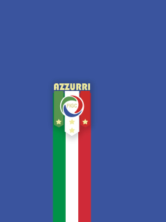 Screenshot №1 pro téma Azzurri - Italy National Team 240x320