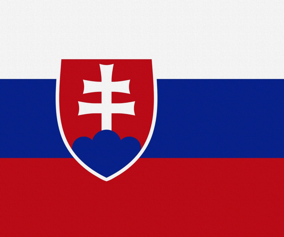 Das Slovakia Flag Wallpaper 960x800