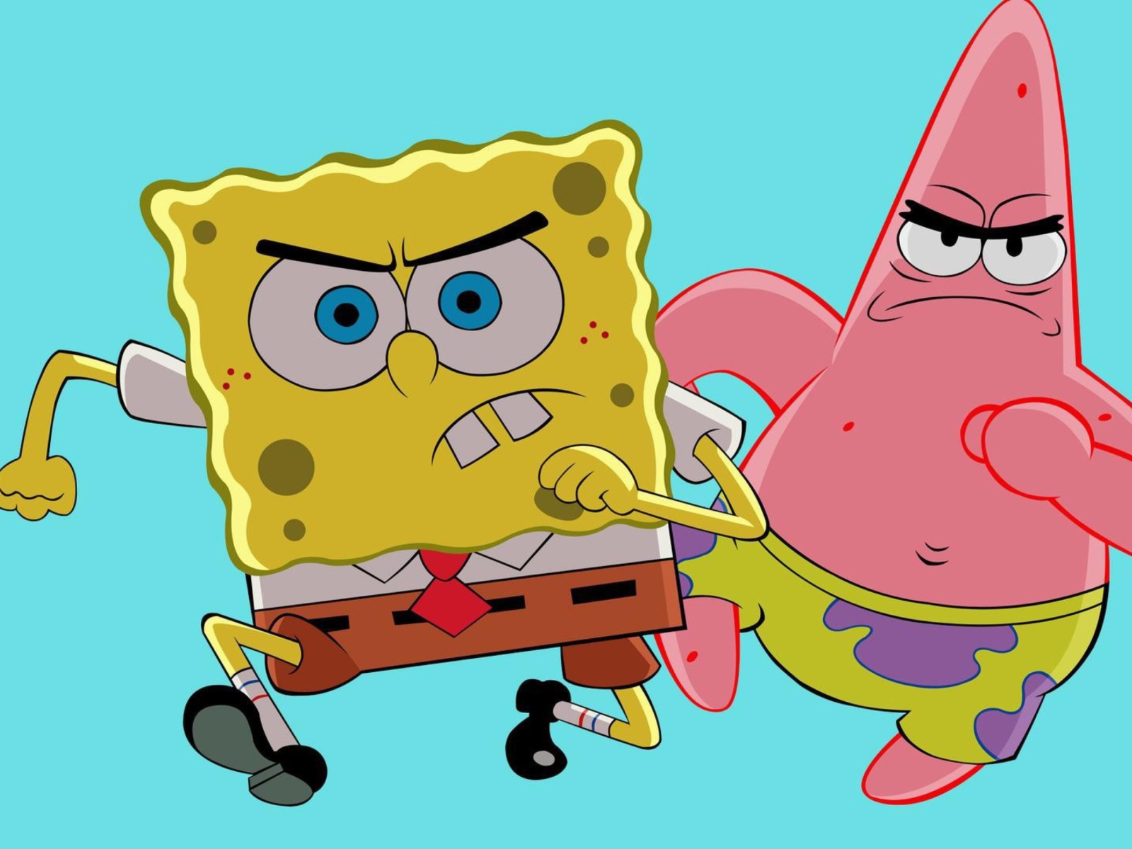 Das Grumpy Spongebob Wallpaper 1600x1200