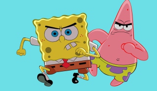 Grumpy Spongebob Background for Android, iPhone and iPad