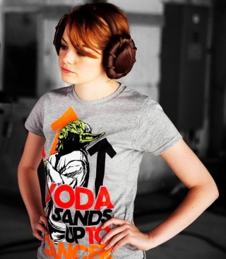 Cute Emma Stone - Obrázkek zdarma pro Nokia 5233