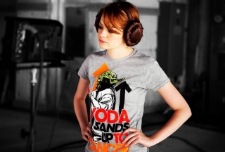 Cute Emma Stone - Obrázkek zdarma pro Nokia Asha 205