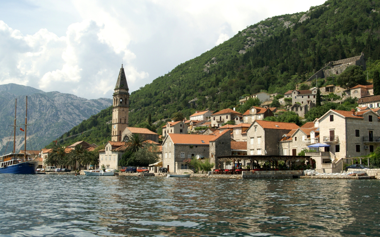 Screenshot №1 pro téma Perast in Montenegro 1280x800