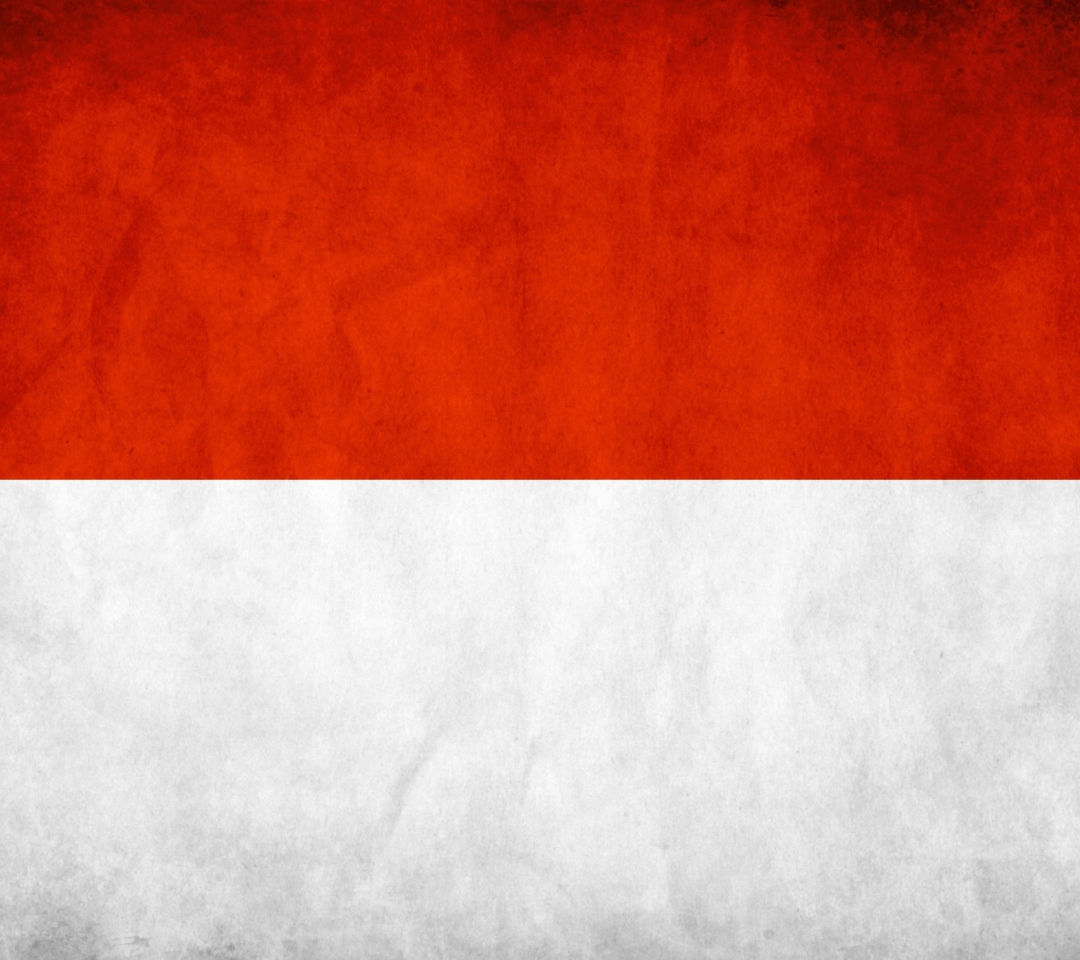Fondo de pantalla Indonesia Grunge Flag 1080x960