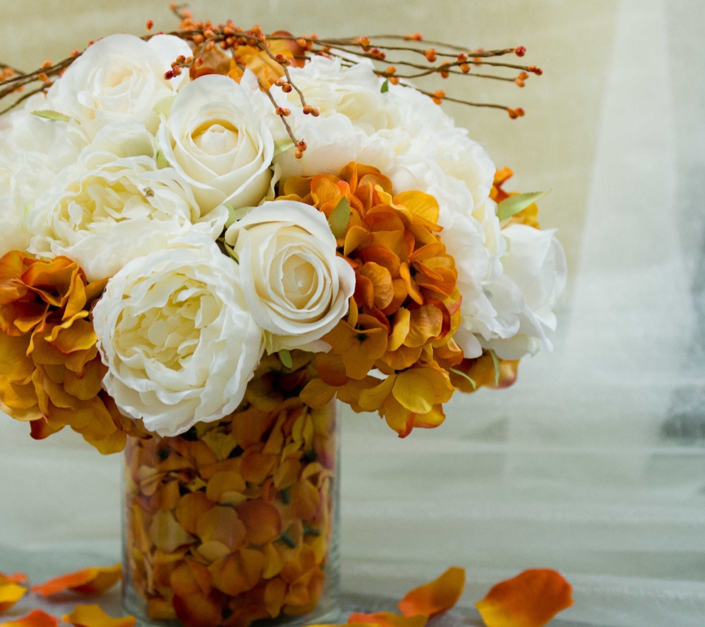 Fondo de pantalla Autumn Bouquet 1440x1280