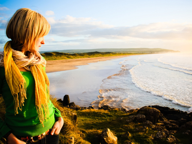 Beauty Waiting Girl screenshot #1 640x480