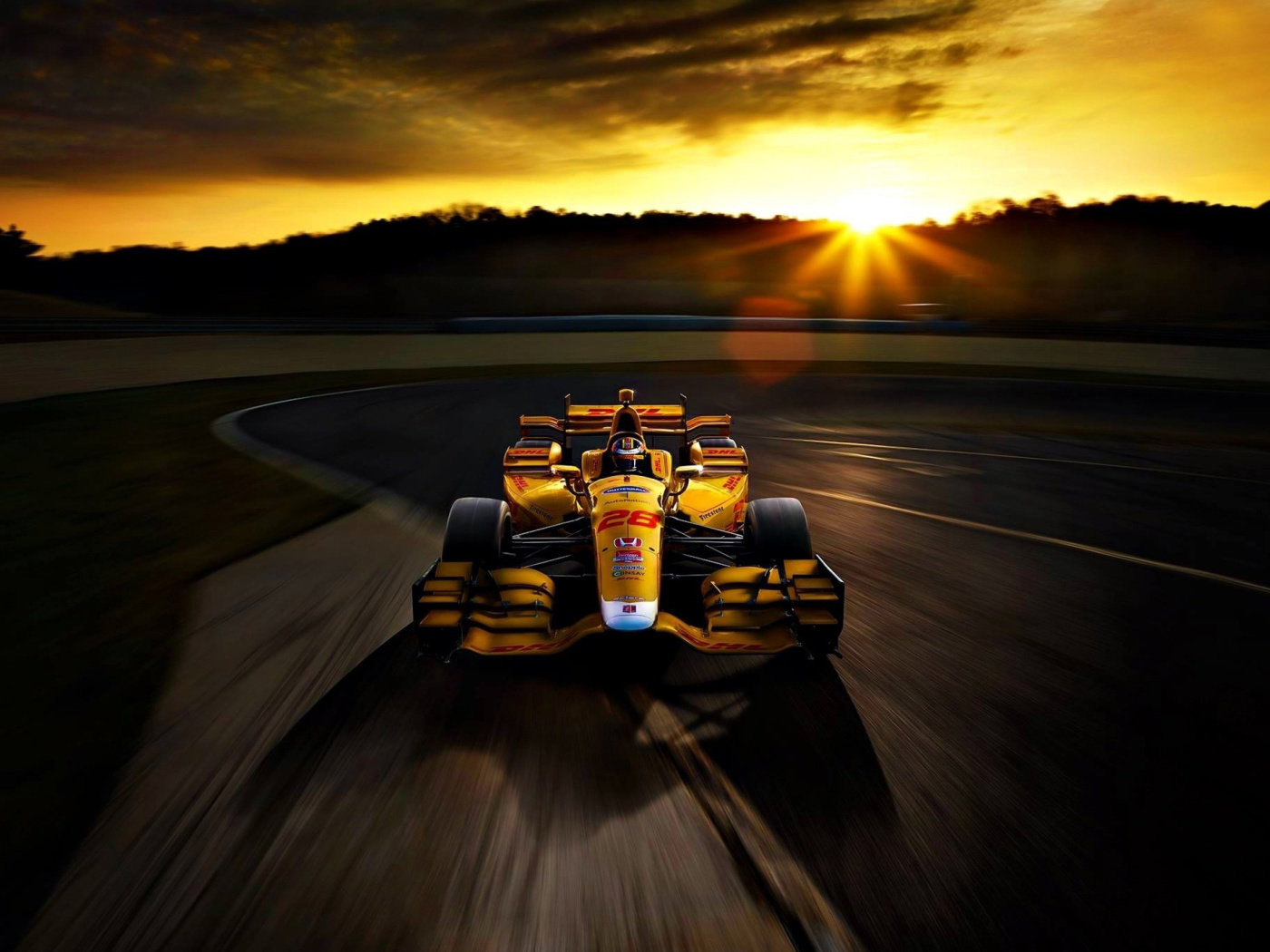 Das Honda Formula 1 Race Car Wallpaper 1400x1050