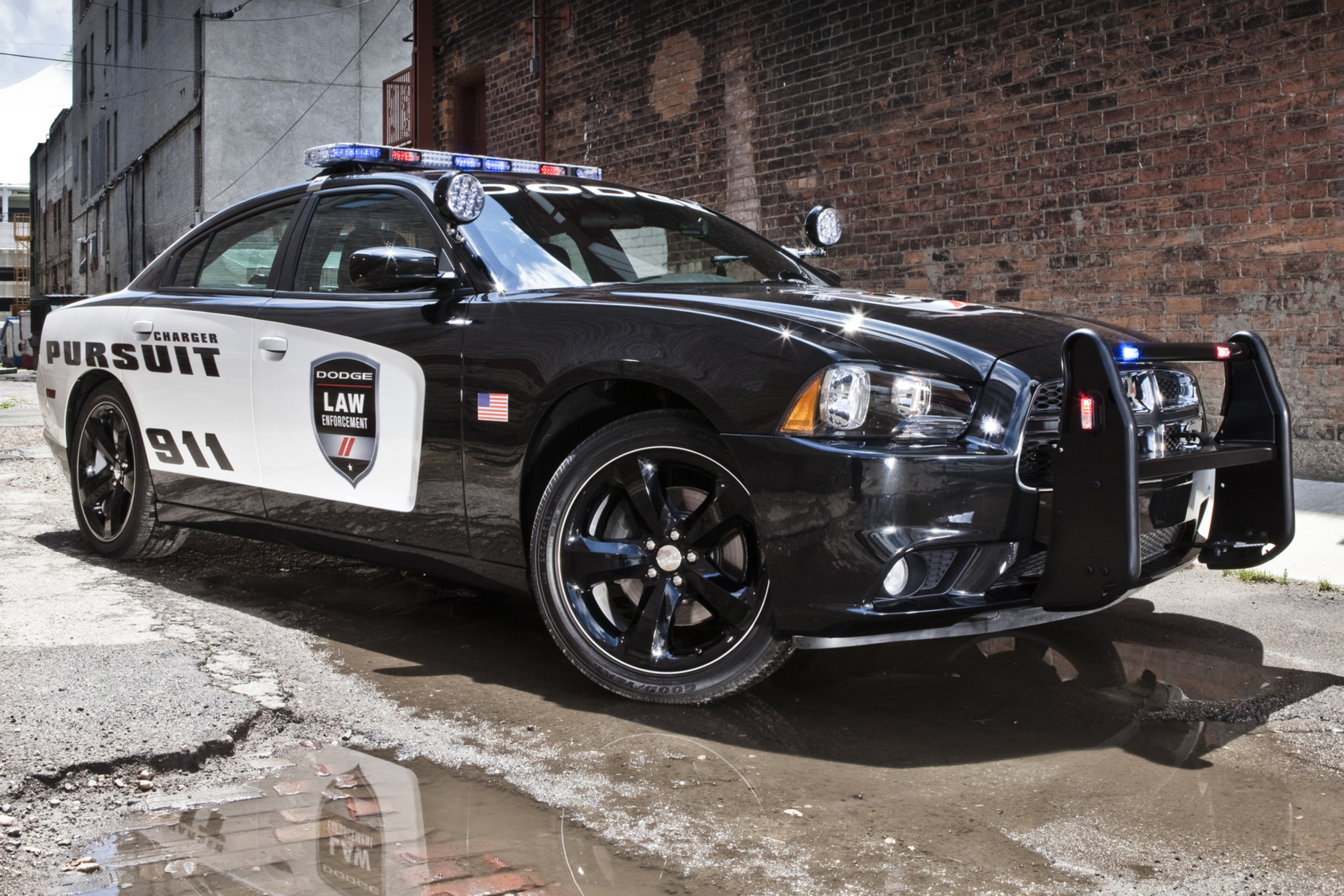 Sfondi Dodge Charger - Police Car 2880x1920
