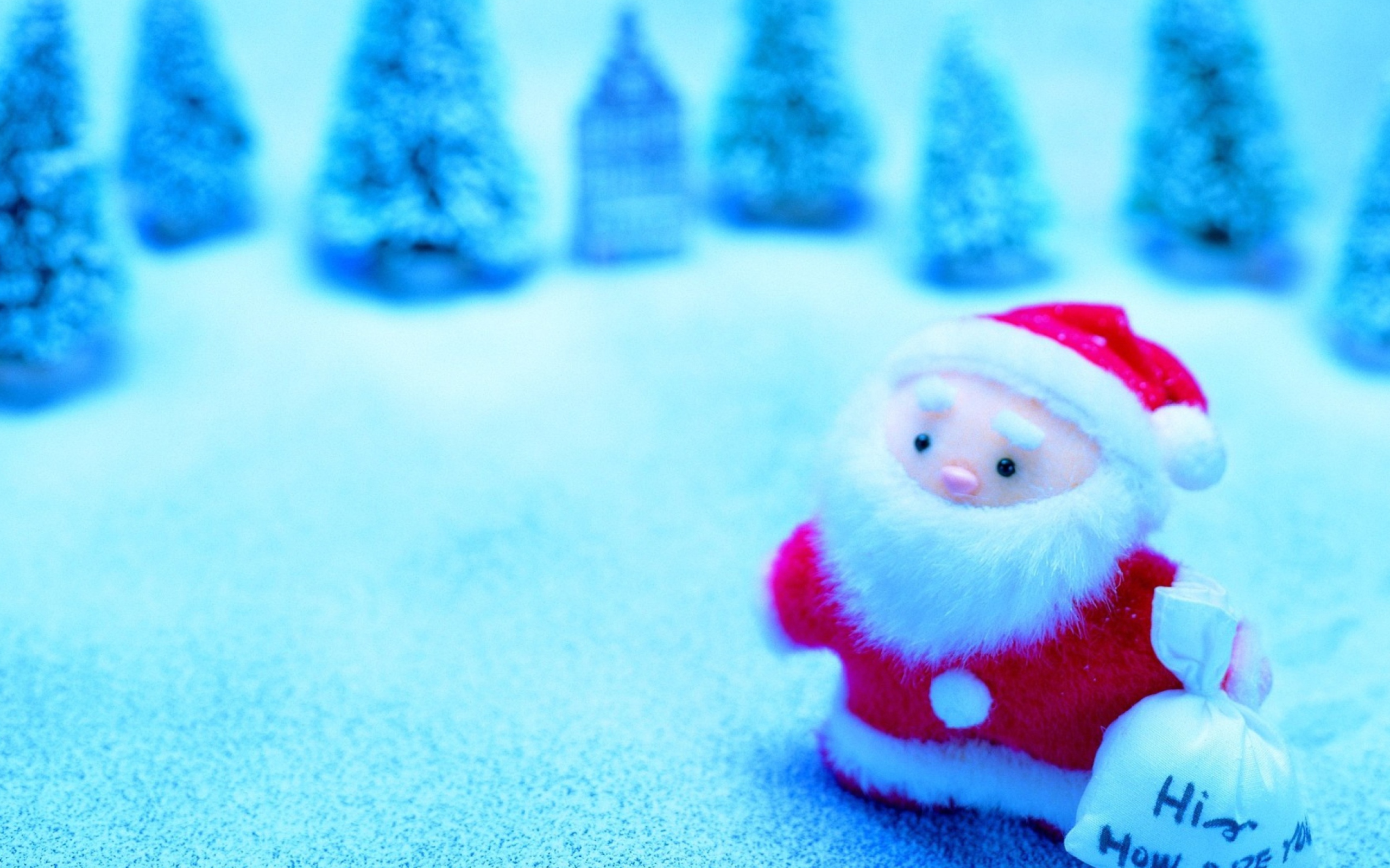 Screenshot №1 pro téma Cute Santa Claus 2560x1600