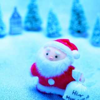Cute Santa Claus - Obrázkek zdarma pro iPad 3