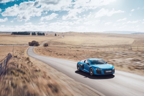 Screenshot №1 pro téma Audi R8 V10 Plus 480x320