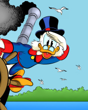 Sfondi DuckTales, richest duck Scrooge McDuck 176x220