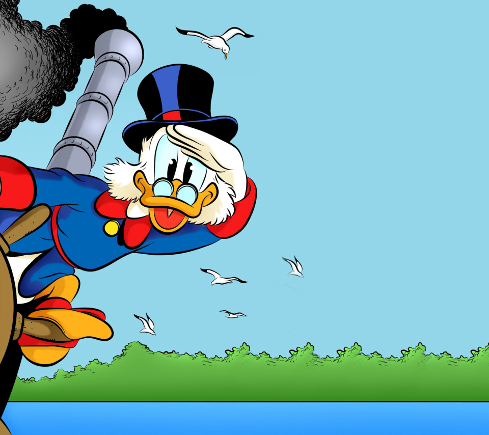Обои DuckTales, richest duck Scrooge McDuck 960x854
