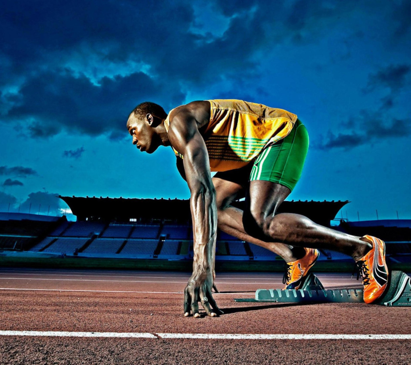 Usain Bolt Athletics wallpaper 1440x1280