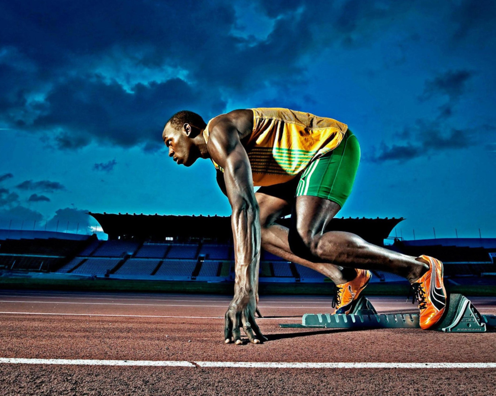 Screenshot №1 pro téma Usain Bolt Athletics 1600x1280
