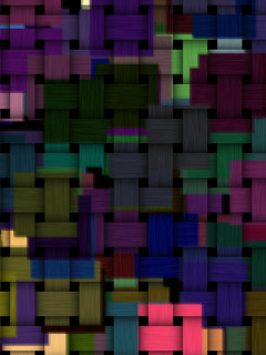 Screenshot №1 pro téma Colorful Pattern 240x320
