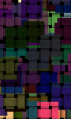 Screenshot №1 pro téma Colorful Pattern 240x400