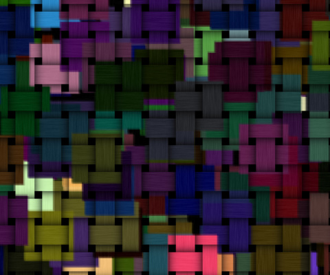 Fondo de pantalla Colorful Pattern 480x400